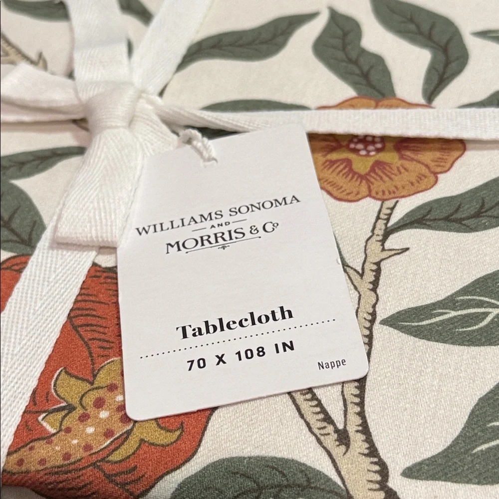 Morris & Co.‎ x Williams Sonoma Fruit Tablecloth 70